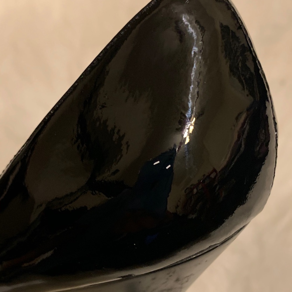 BCBGirls Black Patent Leather Heels - Picture 8 of 8